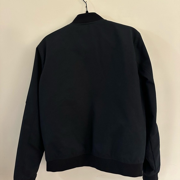 Everlane Uniform Black Bomber Jacket Medium - Picture 3 of 3